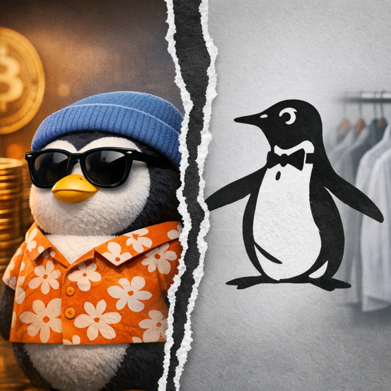 ## Pudgy Penguins anklagas för att göra intrång i varumärket Original Penguin NFT-projektet Pudgy Penguins har hamnat i en ny juridisk och varumärkesrelaterad diskussion efter anklagelser om intrång i varumärket Original Penguin, ett etablerat klädvarumärke med rötter i den amerikanska modebranschen. Tvisten kretsar kring likheter i namn, pingvin-tematik och hur visuella element och marknadsföring kan uppfattas av konsumenter, särskilt när NFT:er i allt större utsträckning kopplas till fysiska produkter och licensiering. Även om det ännu är oklart hur omfattande de formella rättsliga åtgärderna är och i vilken jurisdiktion frågan i första hand drivs, pekar utvecklingen på ett återkommande problem i Web3: när digitala varumärken växer från onlinekultur till kommersiella ekosystem uppstår friktion med etablerade aktörer som redan äger registrerade rättigheter. ## Varumärkesfrågan: namn, associationer och konsumentförvirring Kärnan i en typisk varumärkestvist är inte bara om två logotyper eller namn är identiska, utan om det finns en risk att konsumenter kan tro att produkterna kommer från samma källa, är officiellt samarbetande eller har licensierats. I ett fall som detta kan Original Penguin argumentera för att Pudgy Penguins, genom sin användning av pingvinprofil och ett namn som börjar med ”Penguin”, skapar associationer som urholkar eller utnyttjar Original Penguins varumärkeskapital. Pudgy Penguins å sin sida kan peka på att ”penguin” är ett generiskt ord och att deras varumärke är tydligt knutet till digital konst, community och samlarobjekt. Men gränsen mellan digitalt och fysiskt har under senare år blivit mindre tydlig. Pudgy Penguins har byggt ett bredare varumärkesuniversum med ambitioner bortom NFT-handel, där licensiering, merchandise och konsumentprodukter har blivit centrala delar i strategin. Det är just i den förskjutningen som risken för konflikt med traditionella varumärken tenderar att öka. ## Varför frågan blir större än en logotyp För NFT-projekt som vill bli ”IP-bolag” — det vill säga bygga långsiktigt värde kring immateriella rättigheter — är varumärkesskydd och tydlighet kring rättigheter avgörande. En anklagelse om intrång kan skapa osäkerhet kring allt från produktlanseringar till samarbeten med återförsäljare och betalningspartners. Även om en tvist inte leder till förbud eller skadestånd kan den medföra kostnader i form av juridisk rådgivning, omprofilering eller förseningar. För projekt som lever på community-dynamik och förtroende kan varumärkesrelaterade rubriker dessutom påverka sekundärmarknaden, eftersom investerare ofta väger in rättsliga risker i prissättningen. Det här är samtidigt en fråga som rör hela sektorns mognad. När NFT:er först slog igenom var de ofta kulturella fenomen i gråzonen mellan konst, memetik och digitalt samlande. I takt med att projekten knyts till fysiska produkter, retail och bredare massmarknad blir de också mer jämförbara med traditionella konsumentvarumärken — och därmed mer exponerade för samma typ av tvister. ## Pudgy Penguins som varumärkesplattform Pudgy Penguins har under de senaste åren positionerat sig som mer än en PFP-kollektion (profile picture). Projektet har lyft fram varumärkesbyggande, berättande och kommersiella partnerskap som nycklar för långsiktig relevans. Den strategin är inte unik: flera NFT-projekt har sökt vägar bort från ren spekulation och mot intäktsmodeller baserade på licenser, produkter och media. Just därför blir varumärkesfrågor centrala. När ett projekt går från att vara en serie tokeniserade bilder till att bli ett ”consumer brand” ökar vikten av att kunna visa upp robusta rättigheter till namn, symboler och karaktärer. För externa aktörer — som butiker, distributionspartners och licenstagare — är juridisk tydlighet ofta ett grundkrav för samarbete. I det perspektivet kan en konflikt med Original Penguin få en indirekt effekt även om den aldrig når en domstol. Det räcker att osäkerheten uppfattas som tillräckligt hög för att vissa kommersiella motparter ska avvakta. ## Branschmönster: Web3 möter etablerad IP De senaste åren har flera uppmärksammade konflikter visat hur Web3-projekt kan kollidera med existerande immateriella rättigheter, antingen genom liknande namn, estetik eller användning av varumärkesliknande element i marknadsföring. Även när ett NFT-projekt hävdar konstnärlig frihet eller parodi kan det bli komplicerat om det samtidigt bedrivs kommersiell verksamhet som liknar traditionell varumärkesanvändning. För etablerade varumärken kan Web3 skapa en ny typ av risk: ett digitalt projekt kan snabbt få stor synlighet globalt och bygga en alternativ association i publikens medvetande. Det gör att traditionella aktörer ofta agerar tidigt för att försvara sin position, särskilt om de själva planerar satsningar på digitala samlarobjekt eller metaverse-relaterade produkter. Samtidigt finns ett omvänt problem: många Web3-projekt har byggt sina varumärken i ett tidigt skede utan samma nivå av juridisk due diligence som är standard i klassisk konsumentindustri. När projekten sedan växer in i en mer reglerad och avtalsintensiv verklighet uppstår friktion. ## Vad står på spel för investerare och marknaden? För NFT-marknaden handlar den här typen av tvist inte bara om juridik, utan om värdering. I många NFT-ekosystem är den upplevda styrkan i IP:n en del av den implicita investeringscaset: om varumärket kan leva vidare via produkter, licenser och media kan det skapa nya intäktsströmmar och hålla intresset uppe även när kryptomarknaden är svag. En varumärkesdispyt kan därför påverka riskpremien. Investerare som köper en NFT exponeras inte enbart mot kryptomarknadens volatilitet, utan också mot projektets förmåga att agera som ett IP-bolag — vilket inkluderar att undvika intrång och kunna försvara sin egen identitet. Det är också en fråga om börsnära dynamik, även om NFT-projekt i regel inte är noterade. När kryptoprojekt bygger verksamheter som liknar traditionella företag tenderar de att bedömas med liknande kriterier: juridiska risker, varumärkeskapital och hållbara affärsmodeller. För företag som samarbetar med NFT-projekt — exempelvis inom retail, spel eller media — kan exponering mot en varumärkestvist dessutom bli en reputations- och avtalsrisk. ## En signal om en mer ”normaliserad” kryptobransch Anklagelserna mot Pudgy Penguins illustrerar ett skifte där Web3 i allt högre grad möter samma regelverk och konfliktytor som traditionell ekonomi. Det kan uppfattas som en broms för innovation, men också som ett tecken på normalisering: när digitala varumärken blir kommersiellt relevanta kommer de också in i den etablerade logiken för immateriella rättigheter. För samhället i stort är det här en del av en bredare diskussion om hur ägande och identitet fungerar i digitala miljöer. NFT:er har ofta presenterats som ett sätt att skapa digital knapphet och äganderätt, men varumärkesrätt handlar inte om vem som äger en enskild token, utan om vem som har exklusiv rätt att använda kännetecken i handel. När dessa system möts uppstår oundvikligen gränsdragningsfrågor. För Pudgy Penguins kan hanteringen av situationen bli minst lika viktig som själva sakfrågan. Om projektet vill fortsätta skala sin verksamhet mot mainstream och fysiska kanaler behöver det visa att varumärket är långsiktigt hållbart och juridiskt försvarbart. För branschen blir tvisten ytterligare ett exempel på att vägen från community-driven kultur till global konsumentprodukt går via samma institutioner som format den traditionella ekonomin — inklusive varumärkesjuridik, licensavtal och tydliga rättighetskedjor.