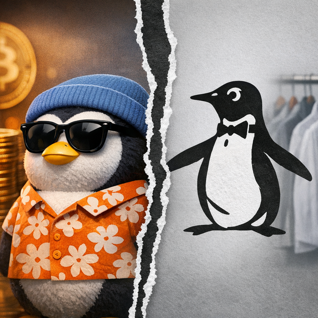 ## Pudgy Penguins anklagas för att göra intrång i varumärket Original Penguin NFT-projektet Pudgy Penguins har hamnat i en ny juridisk och varumärkesrelaterad diskussion efter anklagelser om intrång i varumärket Original Penguin, ett etablerat klädvarumärke med rötter i den amerikanska modebranschen. Tvisten kretsar kring likheter i namn, pingvin-tematik och hur visuella element och marknadsföring kan uppfattas av konsumenter, särskilt när NFT:er i allt större utsträckning kopplas till fysiska produkter och licensiering. Även om det ännu är oklart hur omfattande de formella rättsliga åtgärderna är och i vilken jurisdiktion frågan i första hand drivs, pekar utvecklingen på ett återkommande problem i Web3: när digitala varumärken växer från onlinekultur till kommersiella ekosystem uppstår friktion med etablerade aktörer som redan äger registrerade rättigheter. ## Varumärkesfrågan: namn, associationer och konsumentförvirring Kärnan i en typisk varumärkestvist är inte bara om två logotyper eller namn är identiska, utan om det finns en risk att konsumenter kan tro att produkterna kommer från samma källa, är officiellt samarbetande eller har licensierats. I ett fall som detta kan Original Penguin argumentera för att Pudgy Penguins, genom sin användning av pingvinprofil och ett namn som börjar med ”Penguin”, skapar associationer som urholkar eller utnyttjar Original Penguins varumärkeskapital. Pudgy Penguins å sin sida kan peka på att ”penguin” är ett generiskt ord och att deras varumärke är tydligt knutet till digital konst, community och samlarobjekt. Men gränsen mellan digitalt och fysiskt har under senare år blivit mindre tydlig. Pudgy Penguins har byggt ett bredare varumärkesuniversum med ambitioner bortom NFT-handel, där licensiering, merchandise och konsumentprodukter har blivit centrala delar i strategin. Det är just i den förskjutningen som risken för konflikt med traditionella varumärken tenderar att öka. ## Varför frågan blir större än en logotyp För NFT-projekt som vill bli ”IP-bolag” — det vill säga bygga långsiktigt värde kring immateriella rättigheter — är varumärkesskydd och tydlighet kring rättigheter avgörande. En anklagelse om intrång kan skapa osäkerhet kring allt från produktlanseringar till samarbeten med återförsäljare och betalningspartners. Även om en tvist inte leder till förbud eller skadestånd kan den medföra kostnader i form av juridisk rådgivning, omprofilering eller förseningar. För projekt som lever på community-dynamik och förtroende kan varumärkesrelaterade rubriker dessutom påverka sekundärmarknaden, eftersom investerare ofta väger in rättsliga risker i prissättningen. Det här är samtidigt en fråga som rör hela sektorns mognad. När NFT:er först slog igenom var de ofta kulturella fenomen i gråzonen mellan konst, memetik och digitalt samlande. I takt med att projekten knyts till fysiska produkter, retail och bredare massmarknad blir de också mer jämförbara med traditionella konsumentvarumärken — och därmed mer exponerade för samma typ av tvister. ## Pudgy Penguins som varumärkesplattform Pudgy Penguins har under de senaste åren positionerat sig som mer än en PFP-kollektion (profile picture). Projektet har lyft fram varumärkesbyggande, berättande och kommersiella partnerskap som nycklar för långsiktig relevans. Den strategin är inte unik: flera NFT-projekt har sökt vägar bort från ren spekulation och mot intäktsmodeller baserade på licenser, produkter och media. Just därför blir varumärkesfrågor centrala. När ett projekt går från att vara en serie tokeniserade bilder till att bli ett ”consumer brand” ökar vikten av att kunna visa upp robusta rättigheter till namn, symboler och karaktärer. För externa aktörer — som butiker, distributionspartners och licenstagare — är juridisk tydlighet ofta ett grundkrav för samarbete. I det perspektivet kan en konflikt med Original Penguin få en indirekt effekt även om den aldrig når en domstol. Det räcker att osäkerheten uppfattas som tillräckligt hög för att vissa kommersiella motparter ska avvakta. ## Branschmönster: Web3 möter etablerad IP De senaste åren har flera uppmärksammade konflikter visat hur Web3-projekt kan kollidera med existerande immateriella rättigheter, antingen genom liknande namn, estetik eller användning av varumärkesliknande element i marknadsföring. Även när ett NFT-projekt hävdar konstnärlig frihet eller parodi kan det bli komplicerat om det samtidigt bedrivs kommersiell verksamhet som liknar traditionell varumärkesanvändning. För etablerade varumärken kan Web3 skapa en ny typ av risk: ett digitalt projekt kan snabbt få stor synlighet globalt och bygga en alternativ association i publikens medvetande. Det gör att traditionella aktörer ofta agerar tidigt för att försvara sin position, särskilt om de själva planerar satsningar på digitala samlarobjekt eller metaverse-relaterade produkter. Samtidigt finns ett omvänt problem: många Web3-projekt har byggt sina varumärken i ett tidigt skede utan samma nivå av juridisk due diligence som är standard i klassisk konsumentindustri. När projekten sedan växer in i en mer reglerad och avtalsintensiv verklighet uppstår friktion. ## Vad står på spel för investerare och marknaden? För NFT-marknaden handlar den här typen av tvist inte bara om juridik, utan om värdering. I många NFT-ekosystem är den upplevda styrkan i IP:n en del av den implicita investeringscaset: om varumärket kan leva vidare via produkter, licenser och media kan det skapa nya intäktsströmmar och hålla intresset uppe även när kryptomarknaden är svag. En varumärkesdispyt kan därför påverka riskpremien. Investerare som köper en NFT exponeras inte enbart mot kryptomarknadens volatilitet, utan också mot projektets förmåga att agera som ett IP-bolag — vilket inkluderar att undvika intrång och kunna försvara sin egen identitet. Det är också en fråga om börsnära dynamik, även om NFT-projekt i regel inte är noterade. När kryptoprojekt bygger verksamheter som liknar traditionella företag tenderar de att bedömas med liknande kriterier: juridiska risker, varumärkeskapital och hållbara affärsmodeller. För företag som samarbetar med NFT-projekt — exempelvis inom retail, spel eller media — kan exponering mot en varumärkestvist dessutom bli en reputations- och avtalsrisk. ## En signal om en mer ”normaliserad” kryptobransch Anklagelserna mot Pudgy Penguins illustrerar ett skifte där Web3 i allt högre grad möter samma regelverk och konfliktytor som traditionell ekonomi. Det kan uppfattas som en broms för innovation, men också som ett tecken på normalisering: när digitala varumärken blir kommersiellt relevanta kommer de också in i den etablerade logiken för immateriella rättigheter. För samhället i stort är det här en del av en bredare diskussion om hur ägande och identitet fungerar i digitala miljöer. NFT:er har ofta presenterats som ett sätt att skapa digital knapphet och äganderätt, men varumärkesrätt handlar inte om vem som äger en enskild token, utan om vem som har exklusiv rätt att använda kännetecken i handel. När dessa system möts uppstår oundvikligen gränsdragningsfrågor. För Pudgy Penguins kan hanteringen av situationen bli minst lika viktig som själva sakfrågan. Om projektet vill fortsätta skala sin verksamhet mot mainstream och fysiska kanaler behöver det visa att varumärket är långsiktigt hållbart och juridiskt försvarbart. För branschen blir tvisten ytterligare ett exempel på att vägen från community-driven kultur till global konsumentprodukt går via samma institutioner som format den traditionella ekonomin — inklusive varumärkesjuridik, licensavtal och tydliga rättighetskedjor.