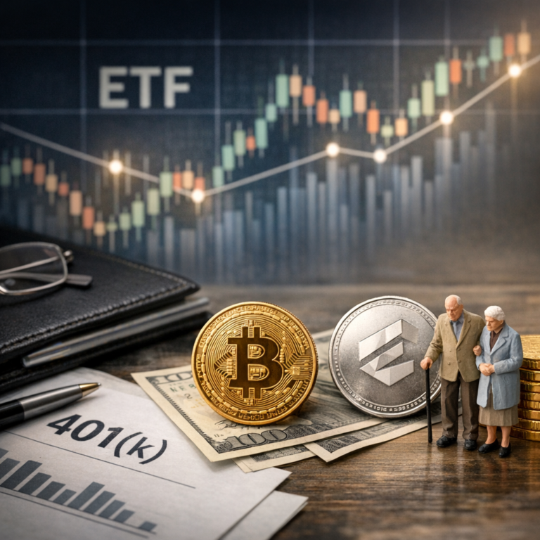 ## Basic öppnar för VanEck:s krypto-ETF:er i 401(k)-planer Det amerikanska pensions- och förmånsbolaget Basic har lagt till ett urval kryptoexponerade börshandlade fonder (ETF:er) från VanEck i sitt erbjudande för 401(k)-planer. Beskedet kommer i ett läge där intresset för digitala tillgångar gradvis letar sig in i mer traditionella sparformer i USA, särskilt efter att reglerade spot-ETF:er för bitcoin och ethereum etablerats på marknaden. En 401(k) är en arbetsgivarbaserad pensionsplan och utgör en central del av många amerikaners långsiktiga sparande. Att krypto-ETF:er nu blir valbara via en aktör som administrerar tjänstepensionsupplägg kan därför få praktisk betydelse, även om det i de flesta fall rör sig om ett begränsat urval och ofta med tydliga riskramar. ## Vad som faktiskt erbjuds – och vad det inte är När krypto diskuteras i pensionssammanhang blir skillnaden mellan direktägande och reglerade värdepapper avgörande. I det här upplägget handlar det inte om att anställda köper och förvarar bitcoin eller ether själva, utan om att de kan få exponering via ETF:er som handlas på börs och följer etablerade regelverk för fondstruktur, rapportering och förvaring. VanEck är en av flera stora kapitalförvaltare som under de senaste åren byggt upp produktlinjer kopplade till digitala tillgångar. För pensionssparare innebär det i praktiken att kryptoexponeringen paketeras på samma sätt som andra tematiska eller alternativa investeringar i en 401(k)-meny, med daglig prissättning, standardiserad handel och administrativ integration i planplattformen. Samtidigt brukar arbetsgivare eller planadministratörer sätta ramar för hur stor andel av portföljen som får placeras i mer volatila tillgångar. Exponeringen kan därför bli mer marginell än rubrikerna antyder, särskilt i planer där default-alternativ och åldersanpassade målportföljer dominerar. ## Pensionsmarknaden rör sig – men långsamt Att krypto-ETF:er letar sig in i pensionssystemet speglar en bredare utveckling i USA: digitala tillgångar har gått från att vara ett separat fenomen till att bli ett segment som vissa finansiella distributörer vill kunna erbjuda, särskilt när efterfrågan kommer från anställda eller när konkurrensen mellan plattformar hårdnar. Det betyder inte nödvändigtvis att pensionskapital i stor skala kommer att flöda in i krypto. Pensionsmarknaden präglas av tröghet, styrning via arbetsgivare och en riskkultur som ofta är mer konservativ än privat sparande. För många planansvariga väger frågor om fiduciärt ansvar, kostnader och kommunikation till deltagare tungt. Samtidigt kan själva närvaron av kryptoexponering i en 401(k)-meny ses som en normalisering. När tillgångsslaget paketeras i ETF-form sänks de praktiska hindren: ingen separat wallet, inga börskonton och mindre operativ komplexitet. Det kan i sin tur göra det lättare för arbetsgivare att motivera att alternativet finns, även om det inte marknadsförs aktivt. ## Risk och kostnadsfrågor i fokus För pensionssparare blir två frågor centrala: volatilitet och avgifter. Krypto-ETF:er kan ge en mer reglerad väg in, men de eliminerar inte prisrörelser eller risken för kraftiga nedgångar. För den som sparar långsiktigt kan tajmning få mindre betydelse, men stora svängningar kan påverka beteenden – exempelvis panikförsäljning – vilket ofta är en större risk än själva produkten. Kostnadsbilden varierar mellan olika ETF:er och planplattformar. I 401(k)-miljö kan fondavgifter kombineras med administrativa avgifter, och den totala kostnaden blir därför relevant när en alternativ exponering jämförs med breda indexfonder som ofta är mycket billiga. Ur ett marknadsperspektiv är steget från specialiserade investerare till pensionsdistribution en indikator på mognad, men också ett test: om krypto ska fungera som en komponent i långsiktigt sparande krävs inte bara efterfrågan, utan också tydliga ramar för riskhantering, transparens och utbildning av sparare.